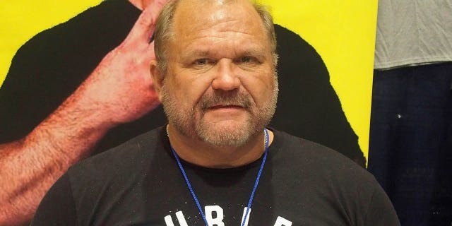 Arn Anderson menghadiri GalaxyCon Raleigh 2019 di Raleigh Convention Center pada 25 Juli 2019 di Raleigh, Carolina Utara.
