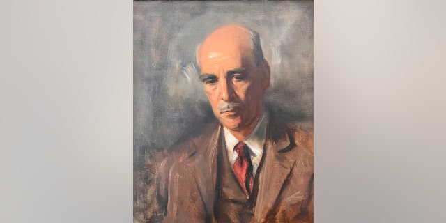 Portrait of architect William F. Lamb (1883-1952), best known for designing the Empire State Building in Manhattan. 