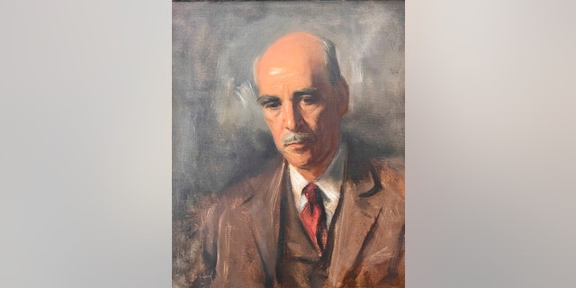 Portrait of architect William F. Lamb (1883-1952), best known for designing the Empire State Building in Manhattan.