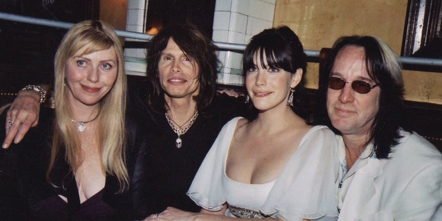 From left: Bebe Buell, Steven Tyler, Liv Tyler and Todd Rundgren. Liv, a successful actress, has said she adores both men.