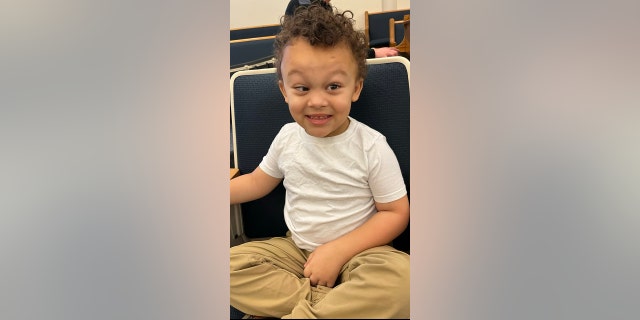 Bentley was very excited to sing at his nana's celebration of life —and eagerly waited for his chance to perform on stage.