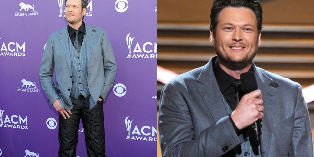 Blake Shelton at the ACM Awards in 2012.