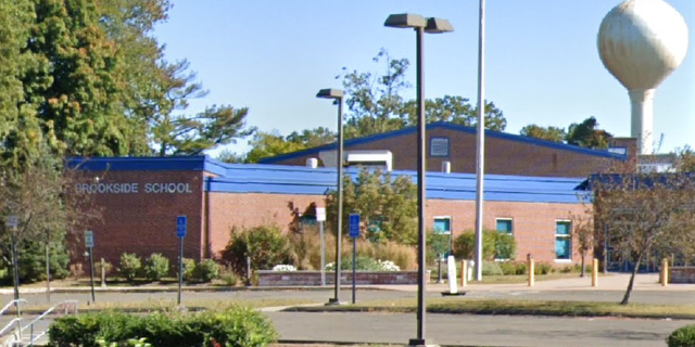 The Brookside Elementary School in Norwalk, Connecticut, where the students allegedly were choked.