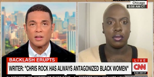 CNN's Don Lemon and senior writer at the Root, Candace McDuffie, discuss Chris Rock on "CNN This Morning"