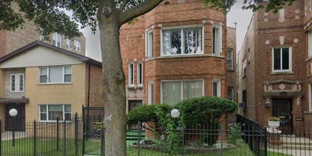 Darthula Young's two-flat home on Vernon Avenue near 80th Street in Chatham.