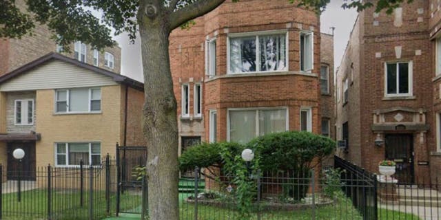 Darthula Young's two-flat home on Vernon Avenue near 80th Street in Chatham.