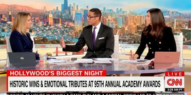 CNN's Don Lemon heaped praise for the Asian community for historic wins at this year's Oscars but avoided the epic clap back from Best Actress winner Michelle Yeoh.