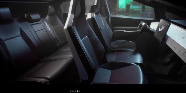 The Cybertruck website advertises it with seating for six.