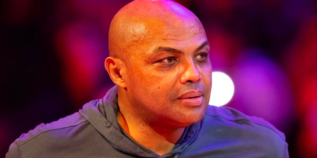 Former Phoenix Suns player Charles Barkley is present at the footprint center.