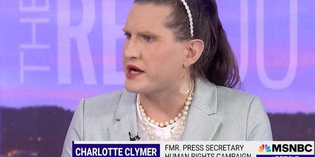 Trans activist Charlotte Clymer telling "The ReidOut" host that God made her "in her image."