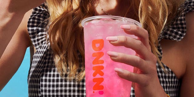 Strawberry Dragonfruit is one of three Dunkin' Refresher flavors the coffee and donut chain offers. Caffeine volume in the drink line hasn't been reported to the public, but other nutrition information can be found on Dunkin's website.