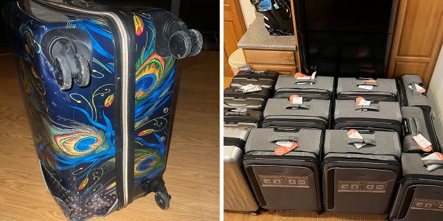 Thompson said she resolved the baggage error before returning the shipment responsibly.