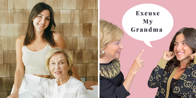"Excuse My Grandma" is a podcast and social media brand that Murstein and Grandma Gail created from real-life events in Murstein's dating life. 