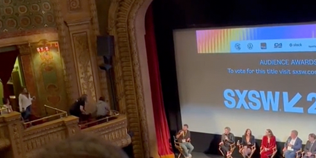 A heckler was shouted out of the SXSW festival premiere of horror film "Evil Dead Rise."
