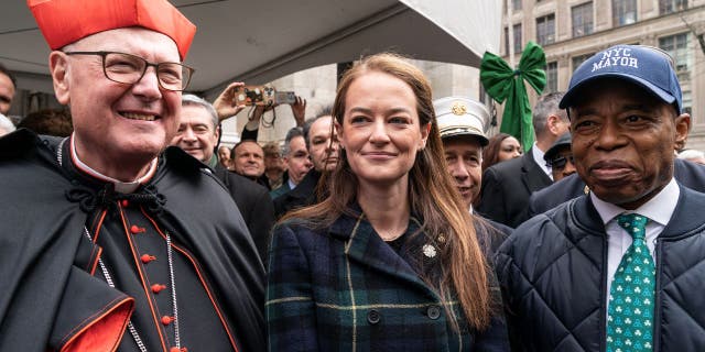 The fdny sued for discrimination alleging it wanted to "destroy" careers 1 Cardinal timothy dolan (c), fdny (fire department of new york) commissioner laura kavanagh (c) and mayor eric adams (r) attend the annual st. Patrick's day parade on 5th avenue.