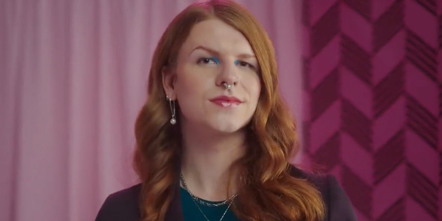 Fae Johnstone, the LGBTQ advocate, trans woman, and face of Hershey's "International Women's Day" ad campaign.