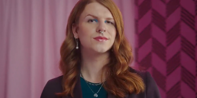 Fae Johnstone, the LGBTQ advocate, trans woman, and face of Hershey's "International Women's Day" ad campaign.