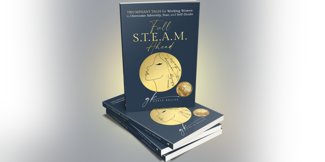 Gayle Keller, 44, penned the book, 'Full S.T.E.A.M. Ahead: Triumphant Tales for Working Women to Overcome Adversity, Fear, and Self-Doubt.'