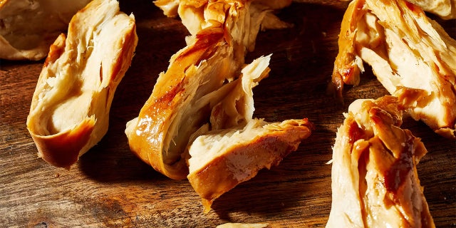 GOOD Meat grilled cultivated chicken.