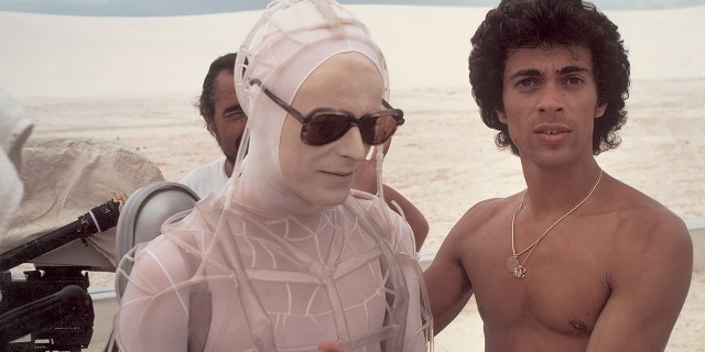 Geoff MacCormack photographed many behind-the-scene moments of David Bowie's career, including the filming of "The Man Who Fell to Earth."