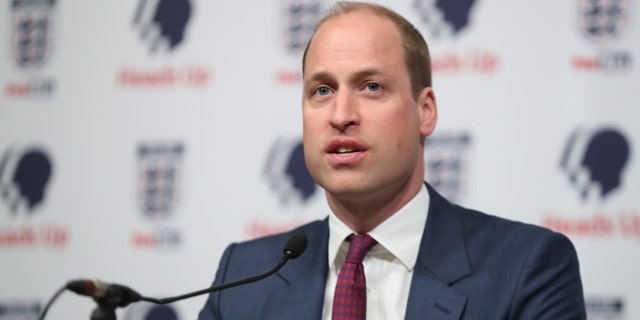 Prince William is the president of The Football Association, the governing body for soccer in England.