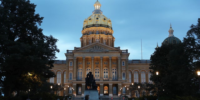 Hauptstadt des Bundesstaates Iowa