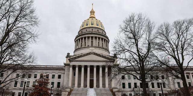 The West Virginia statehouse in Charleston, W.Va.