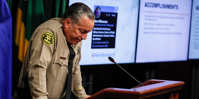 LA County Sheriff Alex Villanueva lost re-election in November.