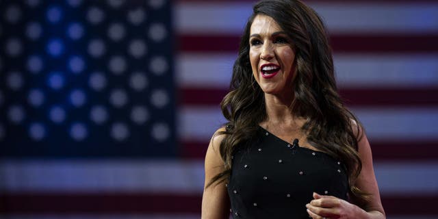 U.S. Rep. Lauren Boebert, a Republican from Colorado, speaks during the Conservative Political Action Conference (CPAC) in National Harbor, Maryland, on Saturday, March 4, 2023.