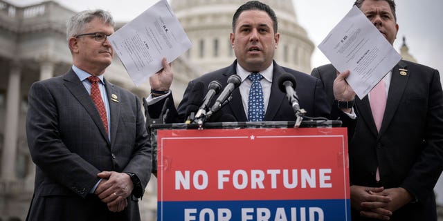 Aimed at embattled Rep. George Santos, D'Esposito introduced legislation to prevent members convicted of certain offenses from profiting off book deals, speech commissions, television shows and more.
