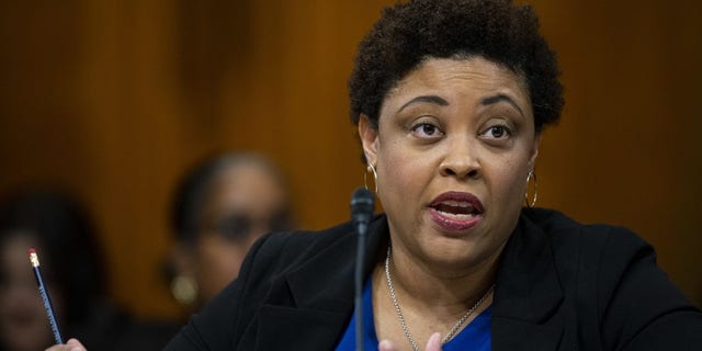 Shalanda Young, director of the Office of Management and Budget.