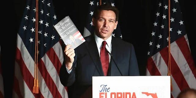  Florida&amp;apos;s Blueprint for America&amp;apos;s Revival&amp;quot; successful Doral, Florida, connected Wednesday, March 1, 2023. (Jose A. Iglesias/Miami Herald/Tribune News Service via Getty Images)