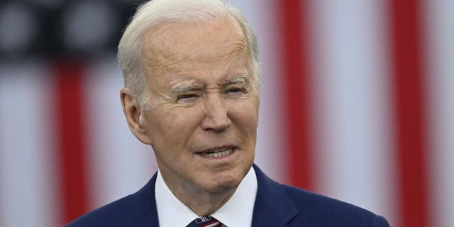 President Biden visits a Wolfspeed semiconductor manufacturing installation successful Durham, North Carolina, to footwear disconnected the Investing successful America Tour connected Tuesday.
