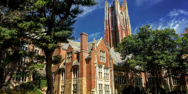 Bell Tower, Green Hall, Wellesley College, Wellesley, Massachusetts, USA.