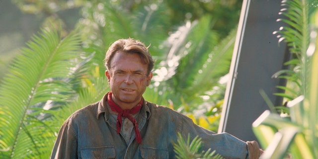 Neill portrayed Dr. Alan Grant in 1993's "Jurassic Park."