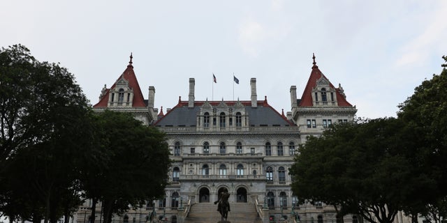 The New York State Capitol is seen on August 11, 2021, in Albany, New York.