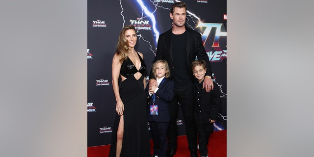 Chris Hemsworth shares three children with wife Elsa Pataky: India, 10, and Sasha and Tristan, 9.