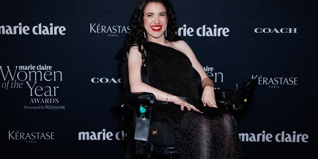 Hannah Diviney is shown during her attendance at the Marie Claire Women of the Year Awards at Rockpool on Nov. 9, 2022, in Sydney, Australia.