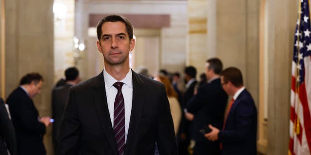 In the press release, Cotton said the "United States shouldn’t actively aid China’s spy operations" by using the platform that can track the military’s supply chains.