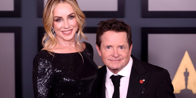 Tracy Pollan and Michael J. Fox 