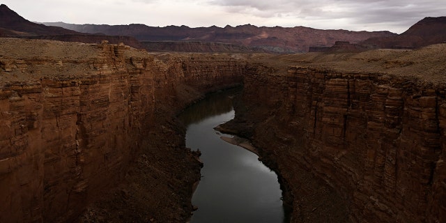 President Biden told a Democratic National Convention reception climate change could cause the Colorado River to dry up.