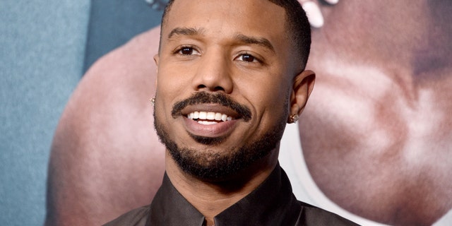 Michael B. Jordan attended the Los Angeles premiere of "Creed III." This movie marks the actor's directorial debut.