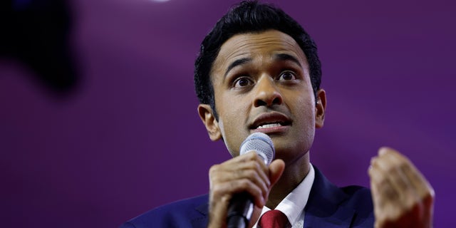 Republican presidential candidate and businessman Vivek Ramaswamy