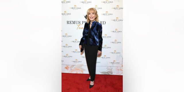 Barbara Eden stepped out on the red carpet for the Remus Pre-Award Tea Time event at The Beverly Hills Hotel.