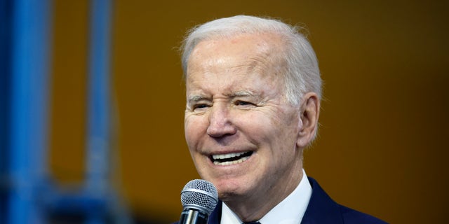 President Joe Biden talks about his proposed FY2024 federal budget during an event at the Finishing Trades Institute on March 09, 2023 in Philadelphia, Pennsylvania. 