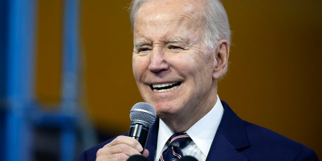 President Joe Biden talks about his proposed FY2024 federal budget during an event at the Finishing Trades Institute on March 09, 2023 in Philadelphia, Pennsylvania. 