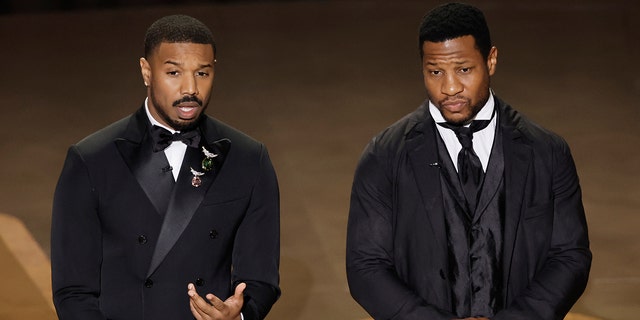 Michael B. Jordan and Jonathan Majors extended their support to Angela Bassett following her loss to Jamie Lee Curtis.