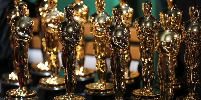 In this handout photo provided by A.M.P.A.S., Oscar statuettes are seen backstage during the 95th Annual Academy Awards on March 12, 2023, in Hollywood, California.