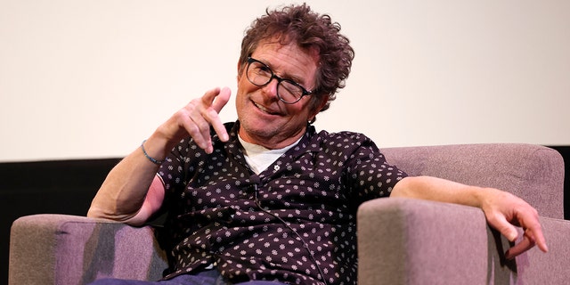 Fox speaks at a Q&amp;A for "Still: A Michael J. Fox Movie" at the 2023 SXSW Conference and Festivals at the Paramount Theatre in Austin, Texas, on March 14, 2023.
