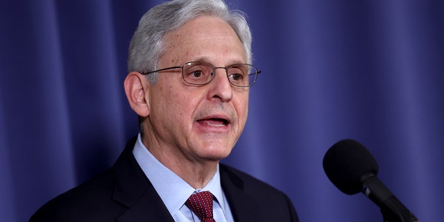 Attorney General Merrick Garland delivered remarks commemorating the 60th Anniversary of <i>Gideon v. Wainwright</i>, decided in 1963 by the U.S. Supreme Court, at the National Press Club on March 16, 2023, in Washington, D.C.